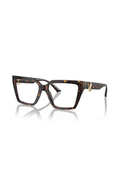 Jimmy Choo إطار نظارة موديل O;jc;3017u، 52، 5002 هافانا للنساء