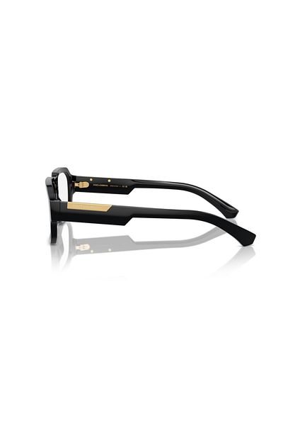 Dolce&Gabbana Dolce & Gabbana Man Pilot Eyeglasses- Dg 3389 - Lense Size:53mm - Black