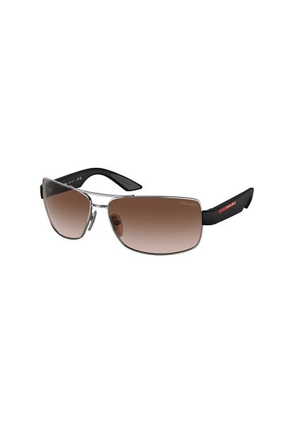 Prada Linea Rossa Sunglasses Model S;;50zs, 65, 5av, 02p Brown For Male