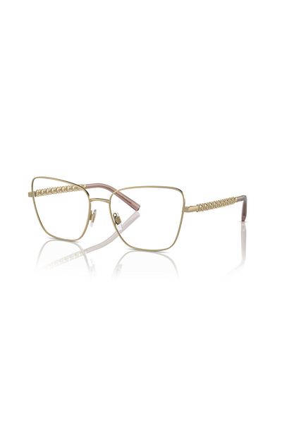 Dolce&Gabbana Dolce & Gabbana Woman Butterfly Eyeglasses- Dg 1346 - Lense Size:55mm - Light Gold
