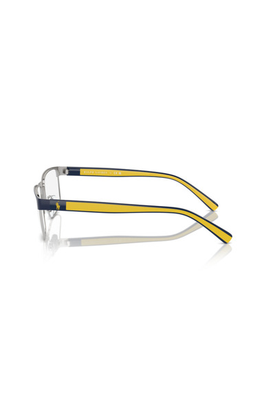 Polo Ralph Lauren Man Rectangle Eyeglasses- Ph 1229 - Lense Size:54mm - Semishiny Navy Blue/silver