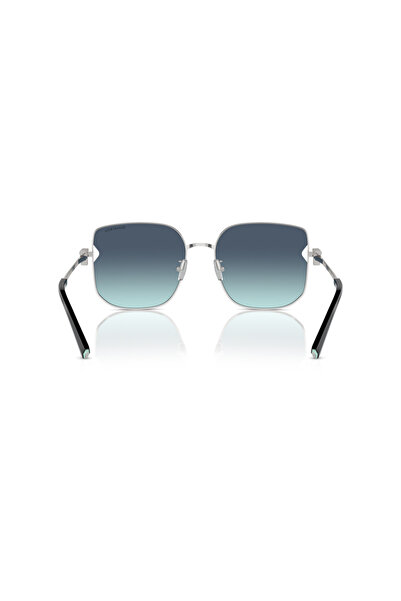 Tiffany Woman Square Sunglasses- Tf 3105d - Lense Size:58mm - Silver