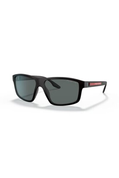 Prada LINEA ROSSA Man RECTANGLE Sun- PS 02XS - lense size:60mm - BLACK RUBBER