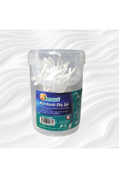 Smart Toothpicks Floss 40 Units Easily Reaches between Teeth