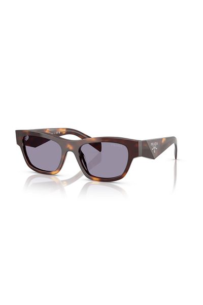 Prada نظارة شمسية موديل Pr B9s 15w3n52 رمادية للنساء