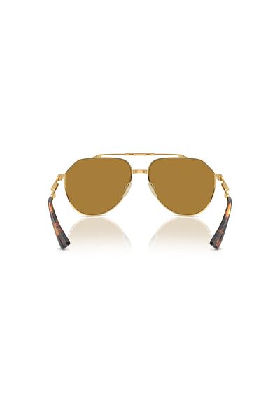 Dolce&Gabbana Dolce & Gabbana Man Pilot Sunglasses- Dg 2302 - Lense Size:60mm - Gold