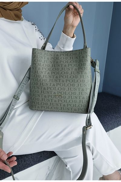 Just Polo Long Women's Bag with Adjustable Strap - 5 Compartments Tm1179