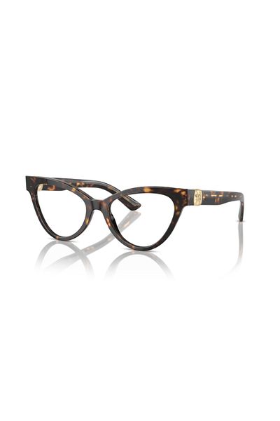 Dolce&Gabbana Dolce & Gabbana Woman Cat Eye Eyeglasses- Dg 3394 - Lense Size:50mm - Havana