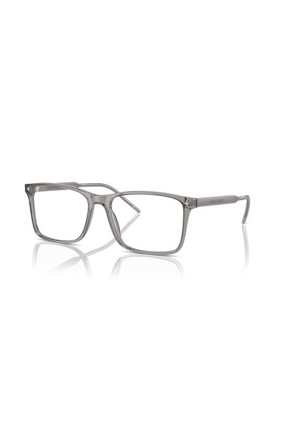 Giorgio Armani Man Rectangle Eyeglasses- Ar 7258 - Lense Size:55mm - Trasparent Grey