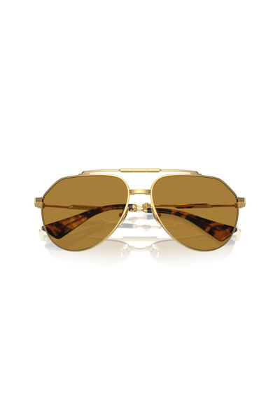 Dolce&Gabbana Dolce & Gabbana Man Pilot Sunglasses- Dg 2302 - Lense Size:60mm - Gold