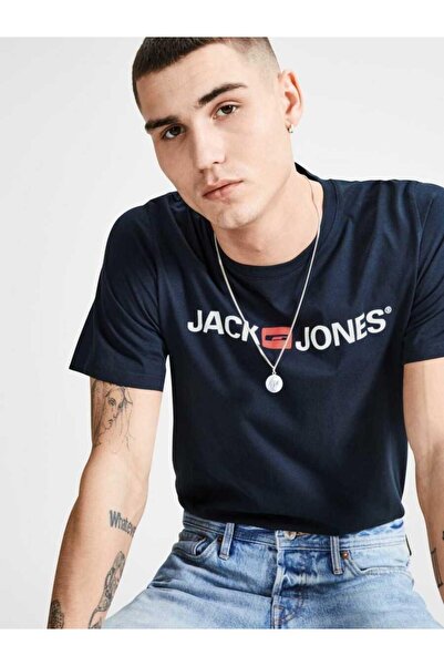 Jack & Jones jj 12137126   Tricou Basic pentru bărbați imprimat
