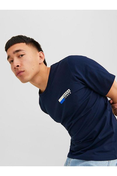 Jack & Jones 12233999 -2 Ανδρικό μπλουζάκι Basic με στάμπα