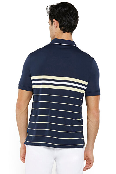Nautica Lacivert Erkek Polo Yaka T-Shirt KR4510