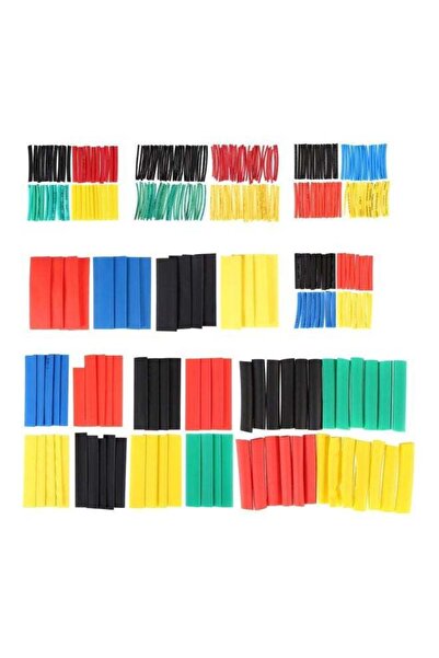 Generic مجموعة أكمام أنابيب الانكماش الحراري لصيد الأسماك، مكونة من 328 قطعة