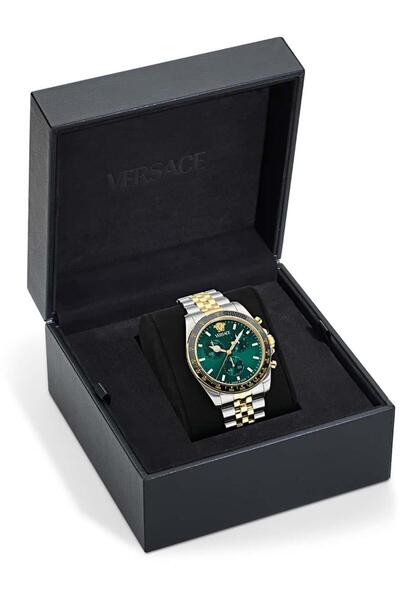 Versace Vrscve0H00425 Greca Chrono Wave Men's Wristwatch