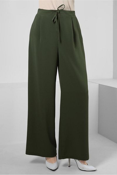 Alvina WIDE LEGS WITH RUBBER WAIST PANT 70539