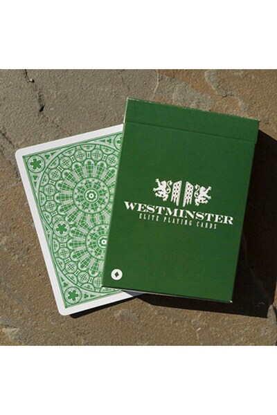 OyuncaklarÜlkesi Bicycle Westmister Green Premium Playing Cards Collectible P...