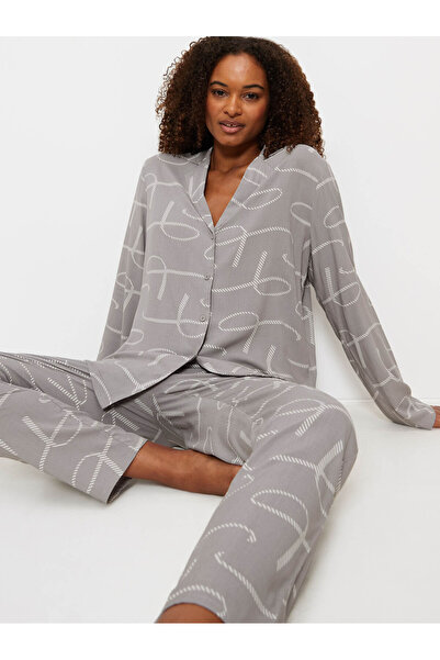 Triumph Pyjama Boyfriend Schlafanzug Schlafmode Bequem