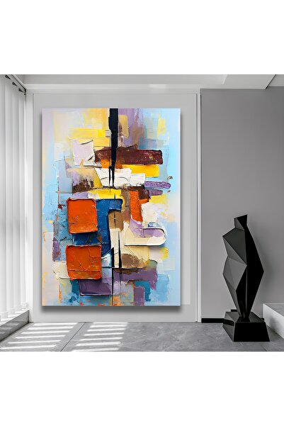 EMYA HOME Εκτύπωση σε καμβά αφηρημένο σχέδιο