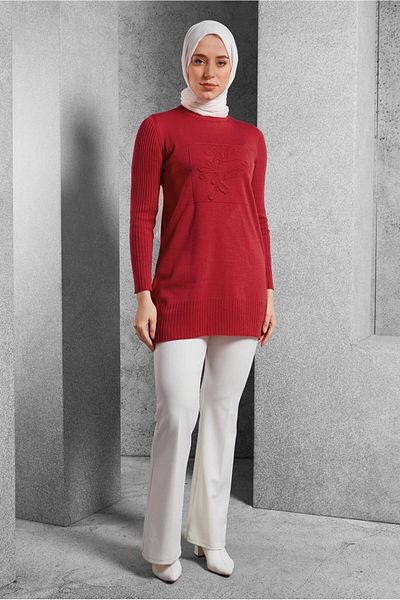 Alvina 44984 Model Knitwear Tunic