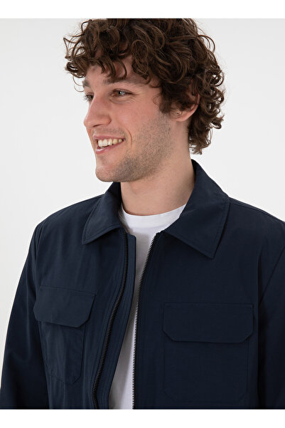 U.S. Polo Assn. U.S. Polo Assn. Lacivert Erkek Mont EX-NK