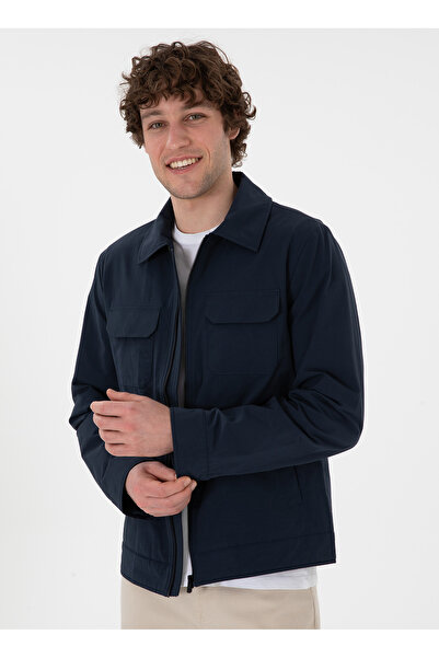 U.S. Polo Assn. U.S. Polo Assn. Lacivert Erkek Mont EX-NK