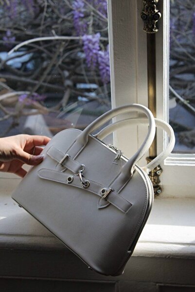 SHINELUC ليديا |   حقيبة يد وكتف كريمية