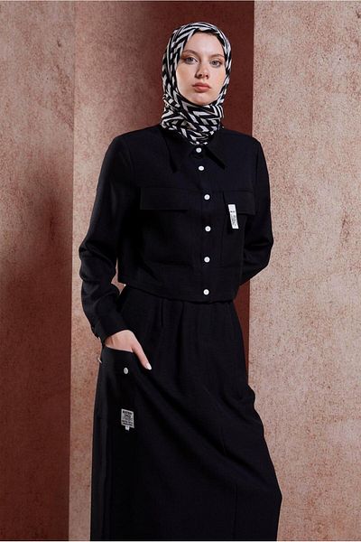 Alvina 44495 model Belted Skirt Set