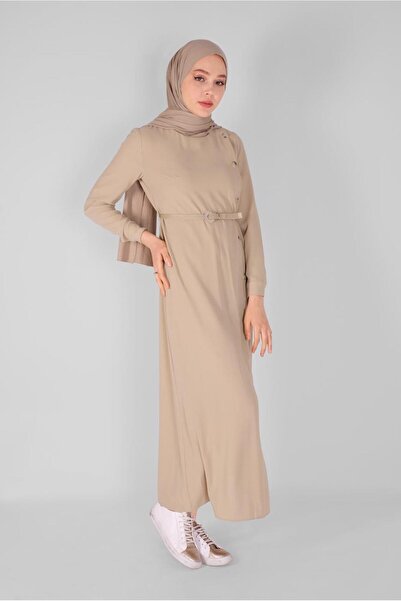 Alvina YANDAN DÜĞMELİ ELBİSE 41453