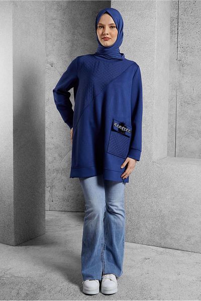 Alvina Stone Detail Tracksuit Tunic 45203