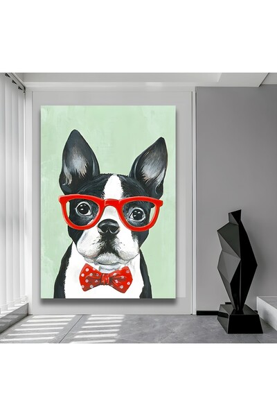 EMYA HOME Pictură pe pânză cu câine drăguț