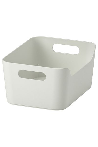 IKEA UPPDATERA White Box - 24x17 cm, Sturdy Storage Solution for Home and Office