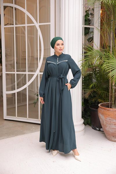Nissra Ankanoor Emerald Green Premium Stone Aller Robe Ferace Anka255050