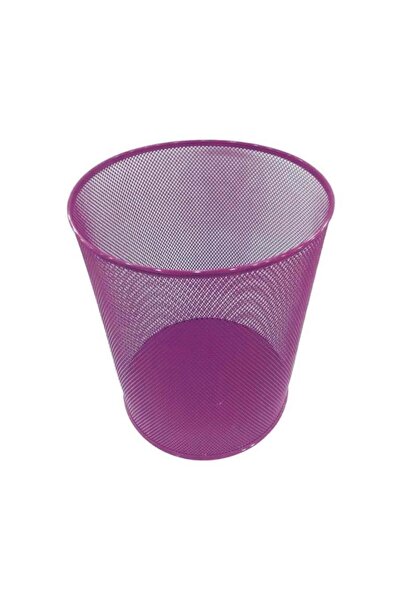 Mas COP SEPETI METAL TAM DELIKLI 10 LT PEMBE 854