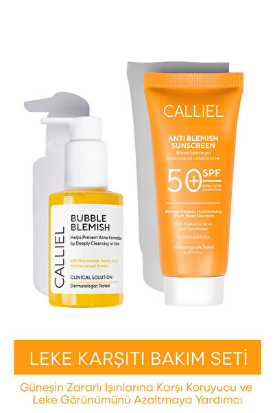 CALLİEL Güneşin Zararlı Işınlarına Karşı Koruyucu ve Leke Görünümünü Azaltmaya Yardımcı