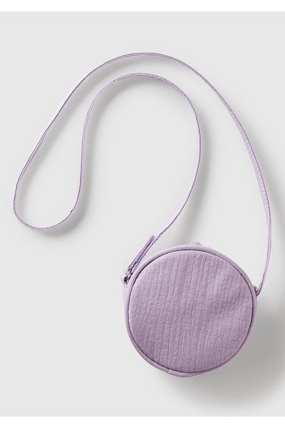 United Colors of Benetton Girl's Lilac 3D Shaped Padded Shoulder Bag