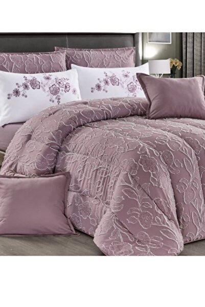 Moon Luxury Embroidered Jacquard Bedspread, 8 Pieces, 250x230cm, 200x200cm, 78x50cm, 48x48cm, 6kg