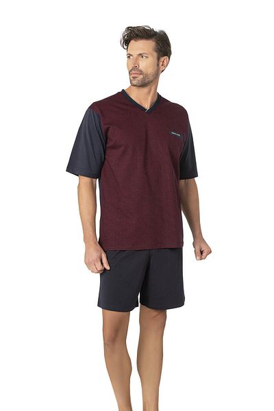 Pierre Cardin 100% Cotton 3-Piece Jacquard Men's Pajama Suit, Shipped in Box