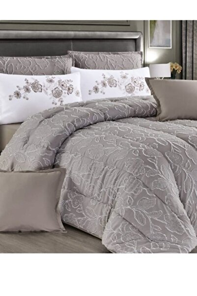 Moon Luxury Embroidered Jacquard Bedspread, 4 Pieces, 220x170cm, 200x120+35cm, 78x50cm, 78x50+5 cm, 6kg