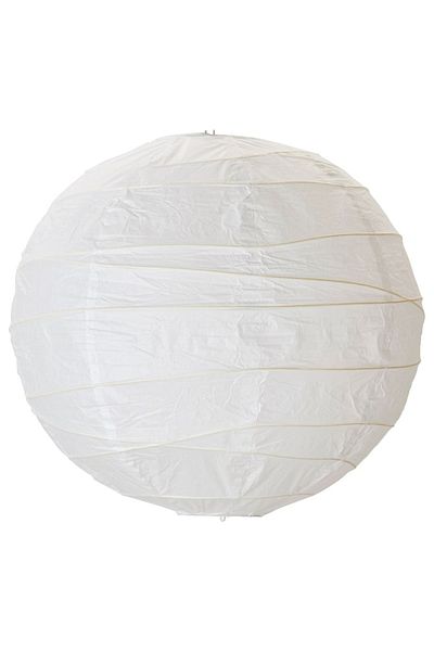 IKEA Ikea REGOLIT Pendant Lamp Shade -Handmade, White, 45 cm – Stylish and Elegant Lighting for Your Home
