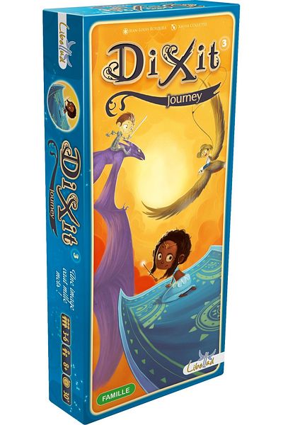 Asmodee رحلة ديكسيت 3 (بطاقات السفر)