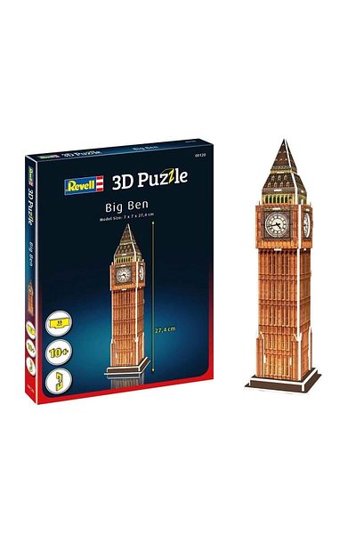 DENİZ 00120 Revell 3D Puzzle Big Ben 13 Pieces
