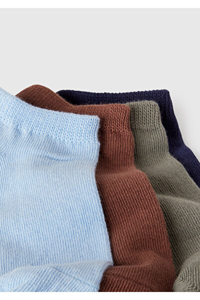 United Colors of Benetton Αγόρι πολύχρωμες κάλτσες μποτάκια 4 τεμαχίων