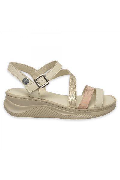 Mammamia D25Ys-2365Z Daily Beige Women's Sandals