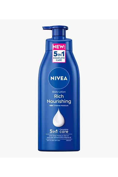 NIVEA Nivea Nourishing Body Lotion with Milk for Very Dry Skin Care, 400 ml