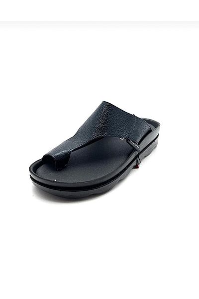 Pierre Cardin Black Orthopedic Flip Flops 7492