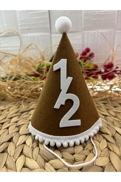 Deniz Party Store Μικροσκοπικό 1 / 2 καπέλο τσόχα 15 x 12 cm 1 Τ.Μ