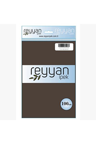 REYYAN İpek Düz Renk Oyalık Yazma 136 Kül Koyu