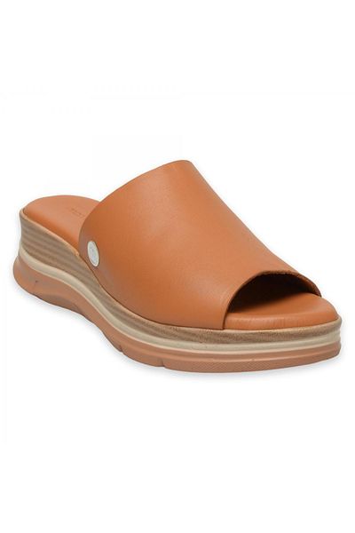 Mammamia D25Yt-1495Z Daily Tan Women's Slippers