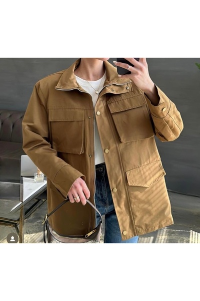 neslihansarıca hardal trenç , 4 cepli trenç